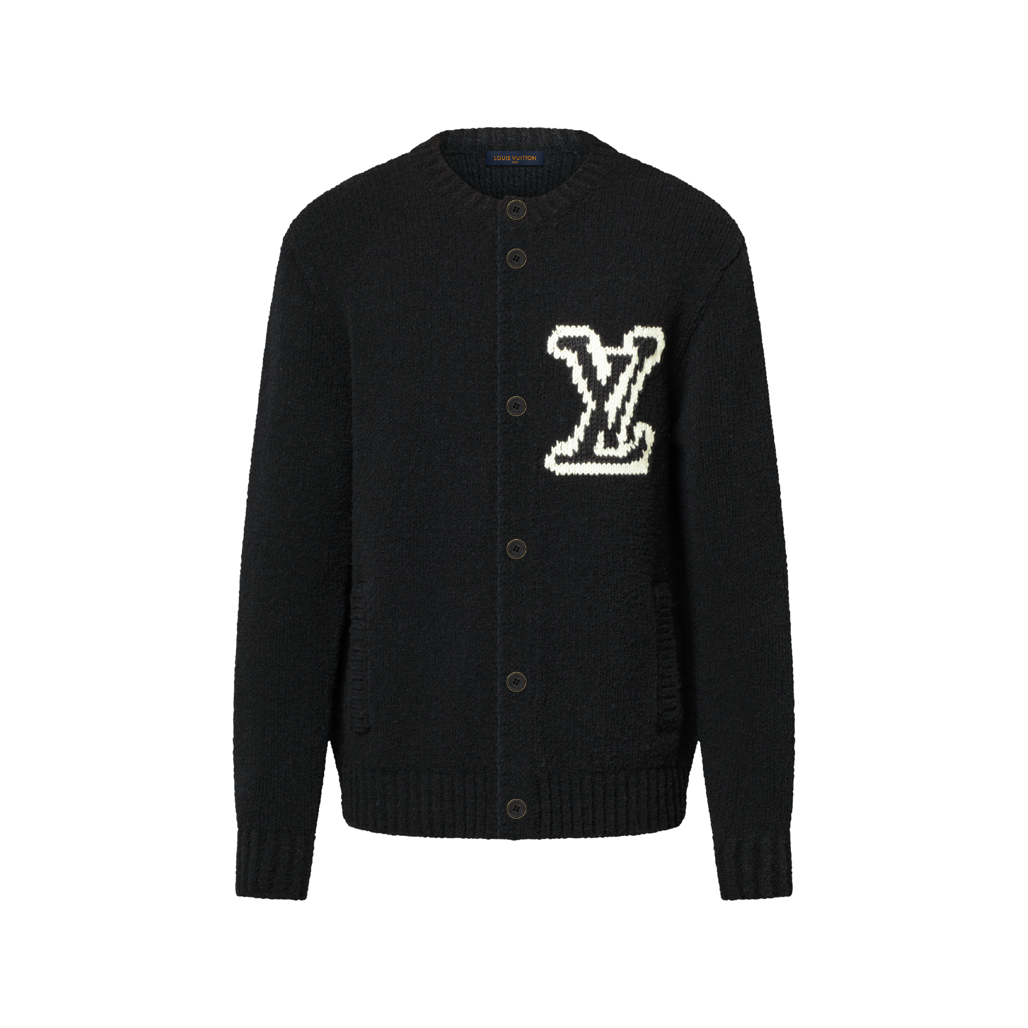 Chunky Intarsia Signature Cardigan - Ready-to-Wear | LOUIS VUITTON